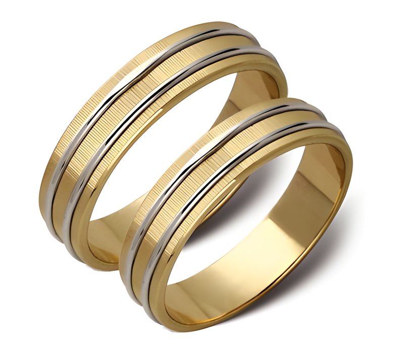 Obrączki ślubne DBIJOU — wzór 15