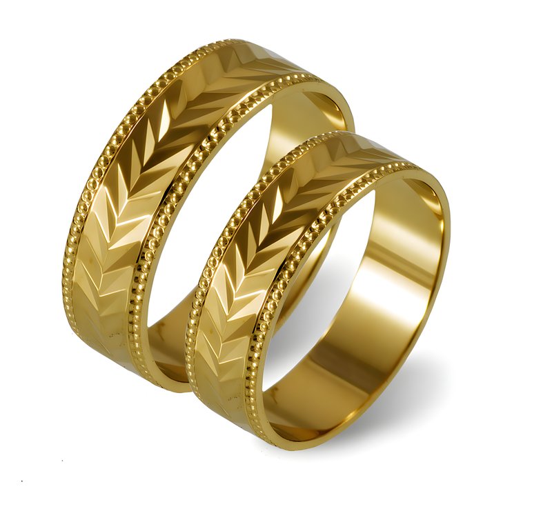Obrączki ślubne DBIJOU — wzór 229